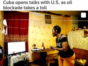 Куба начала переговоры с администрацией президента США Дональда Трампа Куба начала переговоры с администрацией президента США Дональда Трампа