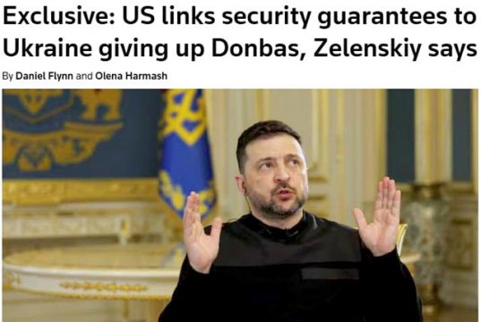 Зеленский: К сожалению, на мой взгляд, президент Трамп по-прежнему выбирает стратегию усиления давления на украинскую сторону Зеленский: К сожалению, на мой взгляд, президент Трамп по-прежнему выбирает стратегию усиления давления на украинскую сторону