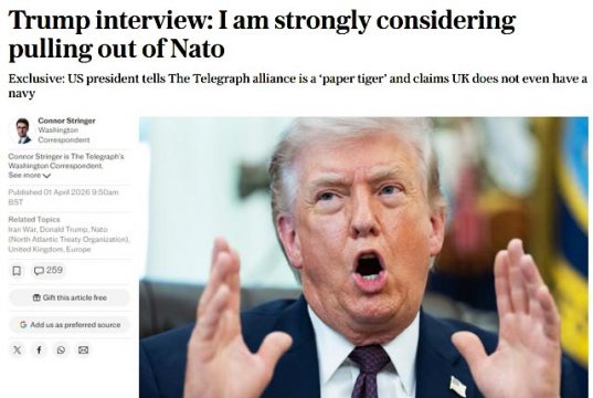 США серьёзно рассматривают выход из НАТО — Трамп США серьёзно рассматривают выход из НАТО — Трамп