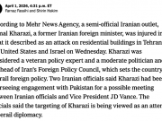 Бывший министр иностранных дел Ирана тяжело ранен в результате удара США Бывший министр иностранных дел Ирана тяжело ранен в результате удара США