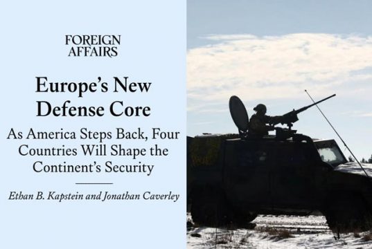 Foreign Affairs (США): Военное ядро Европы составят четыре страны Foreign Affairs (США): Военное ядро Европы составят четыре страны