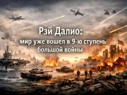 Большая война уже идет: 13 ступеней по Рэю Далио Большая война уже идет: 13 ступеней по Рэю Далио