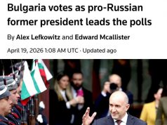 На сегодняшних выборах в парламент Болгарии лидирует партия экс-президента Радева, который выступает против помощи Украине На сегодняшних выборах в парламент Болгарии лидирует партия экс-президента Радева, который выступает против помощи Украине