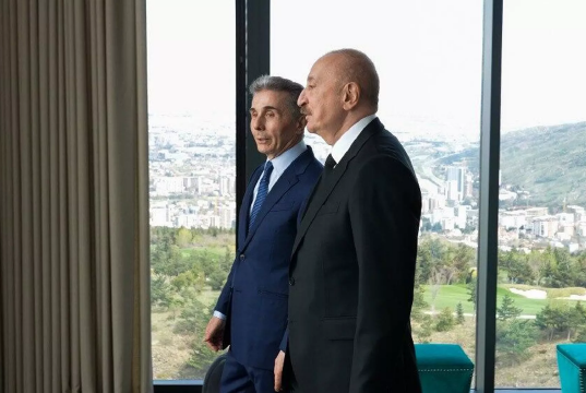 Высокий уровень отношений – Иванишвили поблагодарил Алиева за плодотворный визит