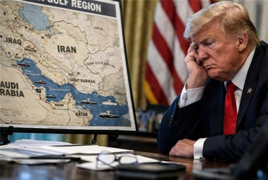 Прикованный Трамп