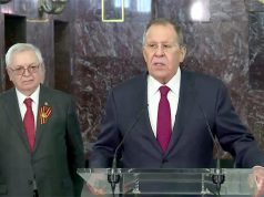 Выступление Министра иностранных дел Российской Федерации С.В.Лаврова в ходе церемонии возложения венков к мемориальным доскам в здании МИД (Москва, 8 мая 2026 года) Выступление Министра иностранных дел Российской Федерации С.В.Лаврова в ходе церемонии возложения венков к мемориальным доскам в здании МИД (Москва, 8 мая 2026 года)