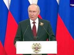 Владимир Путин заявил, что война в Украине «идёт к завершению» Владимир Путин заявил, что война в Украине «идёт к завершению»