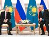 «Дружественные, добрососедские отношения»: Путин и Токаев провели переговоры в Астане «Дружественные, добрососедские отношения»: Путин и Токаев провели переговоры в Астане