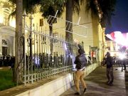 Тбилисский суд освободил первых обвиняемых в штурме президентского дворца 4 октября 2025 года Тбилисский суд освободил первых обвиняемых в штурме президентского дворца 4 октября 2025 года