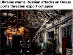 Российские удары по портам Одессе угрожают Украине обвалом экспорта, сообщает Reuters Российские удары по портам Одессе угрожают Украине обвалом экспорта, сообщает Reuters
