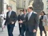 Послы Франции, Британии и ФРГ покинули здание МИД РФ Послы Франции, Британии и ФРГ покинули здание МИД РФ