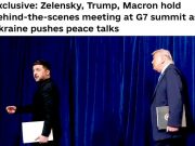 Зеленский, Трамп и Макрон провели отдельную встречу на полях саммита G7, — The Kyiv Independent Зеленский, Трамп и Макрон провели отдельную встречу на полях саммита G7, — The Kyiv Independent