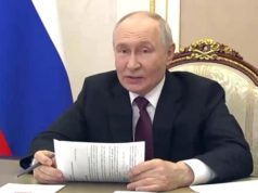 Путин: Действия киевского режима связаны с попыткой создать впечатление сильных позиций в случае возобновления мирных переговоров Путин: Действия киевского режима связаны с попыткой создать впечатление сильных позиций в случае возобновления мирных переговоров