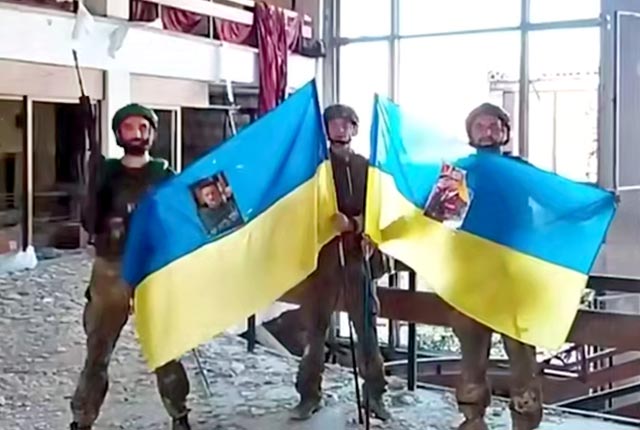 Российские паблики заявили о пленении в Константиновке двух украинских военных «Скалы» Российские паблики заявили о пленении в Константиновке двух украинских военных «Скалы»