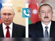 Владимир Путин и Ильхам Алиев провели телефонный разговор Владимир Путин и Ильхам Алиев провели телефонный разговор