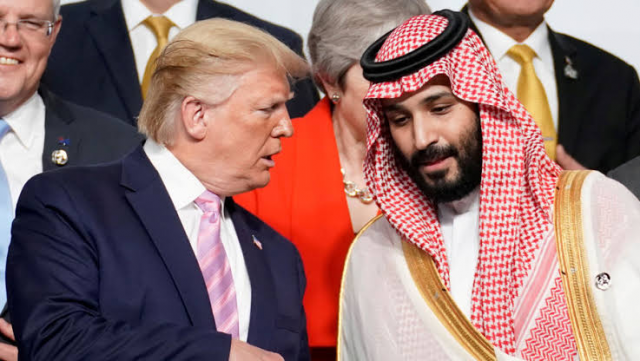 Трамп позвонил наследному принцу Саудовской Аравии