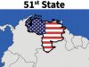 Трамп в субботу изобразил Венесуэлу как 51-й американский штат Трамп в субботу изобразил Венесуэлу как 51-й американский штат