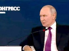 Договориться друг с другом должны в первую очередь РФ и Украина, остальные страны могут только помогать им в этом, завил Путин Договориться друг с другом должны в первую очередь РФ и Украина, остальные страны могут только помогать им в этом, завил Путин