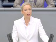 Алиса Вайдель призвала Германию начать мирные переговоры с Россией Алиса Вайдель призвала Германию начать мирные переговоры с Россией