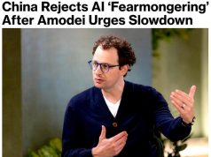 Китай вслед за США отверг призывы американских разработчиков ИИ притормозить его развитие, передает Bloomberg Китай вслед за США отверг призывы американских разработчиков ИИ притормозить его развитие, передает Bloomberg