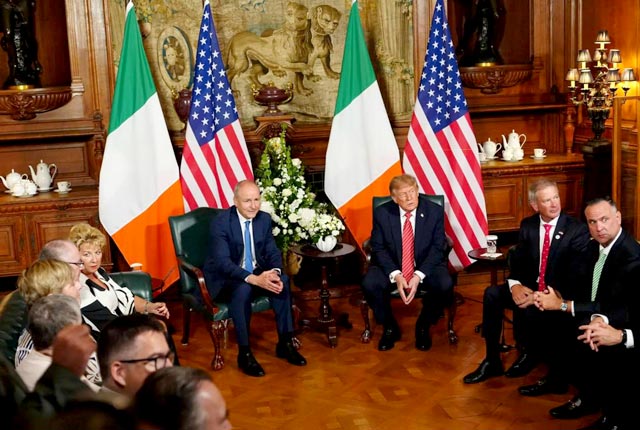 Трамп заявил, что поддерживает идею объединения Ирландии Трамп заявил, что поддерживает идею объединения Ирландии