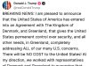 Трамп: США заключили соглашение с Королевством Дания и Гренландией Трамп: США заключили соглашение с Королевством Дания и Гренландией