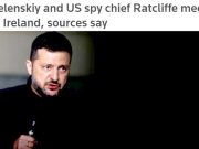Reuters: Зе встретился с главой ЦРУ Джоном Рэтклиффом в аэропорту «Шеннон» в Ирландии Reuters: Зе встретился с главой ЦРУ Джоном Рэтклиффом в аэропорту "Шеннон" в Ирландии