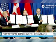 Дональд Трамп на полях Генеральной Ассамблеи ООН подписал соглашение с лидерами Гренландии и Дании по контролю над безопасностью острова Дональд Трамп на полях Генеральной Ассамблеи ООН подписал соглашение с лидерами Гренландии и Дании по контролю над безопасностью острова
