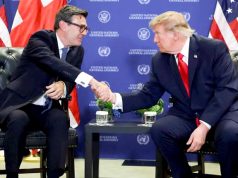 Дональд Трамп назвал премьер-министра Великобритании Энди Бернэма «прирожденным бизнесменом» Дональд Трамп назвал премьер-министра Великобритании Энди Бернэма «прирожденным бизнесменом»