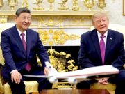 Трамп в ходе встречи с Си Цзиньпином выступил за трехсторонние переговоры России, США и Китая по контролю над вооружениями Трамп в ходе встречи с Си Цзиньпином выступил за трехсторонние переговоры России, США и Китая по контролю над вооружениями