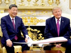 Трамп в ходе встречи с Си Цзиньпином выступил за трехсторонние переговоры России, США и Китая по контролю над вооружениями Трамп в ходе встречи с Си Цзиньпином выступил за трехсторонние переговоры России, США и Китая по контролю над вооружениями