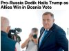 Лидер боснийских сербов Милорад Додик сохраняет власть Лидер боснийских сербов Милорад Додик сохраняет власть