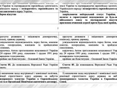 Нардеп Анна Скороход внесла в Раду законопроект о закреплении в Конституции нейтрального статуса Украины Нардеп Анна Скороход внесла в Раду законопроект о закреплении в Конституции нейтрального статуса Украины