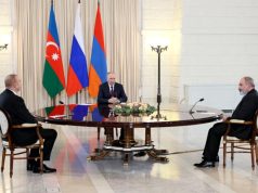 Путин, Пашинян и Алиев провели неанонсированную встречу в Туркменистане Путин, Пашинян и Алиев провели неанонсированную встречу в Туркменистане
