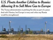 США предлагают возобновить поставки российского газа в Европу США предлагают возобновить поставки российского газа в Европу