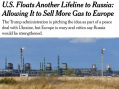 США предлагают возобновить поставки российского газа в Европу США предлагают возобновить поставки российского газа в Европу
