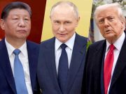 Путин, Трамп и Си Цзиньпин подтвердили готовность провести трехстороннюю встречу на саммите АТЭС в Шэньчжэне Путин, Трамп и Си Цзиньпин подтвердили готовность провести трехстороннюю встречу на саммите АТЭС в Шэньчжэне