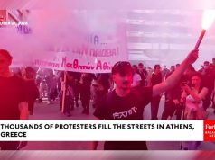 Массовые протесты добрались Греции Массовые протесты добрались Греции